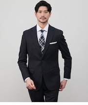 【撥水】SLIM FIT 無地 ジャケット(セットアップ対応)
