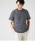 【接触冷感】先染めボーダー 半袖クルーネックTシャツ