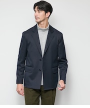 【ストレッチ】ウールブレンドチノクロス モジュラージャケット（セットアップ対応）