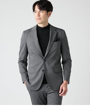 【ストレッチ・防シワ】FLEX COMFORT マイクロヘリンボーン スーツ