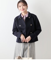【ウォッシャブル】エアクッションダンボール ダブルブレストジャケット