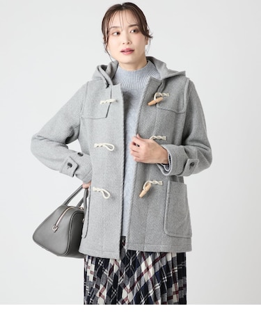 ウールバスケット ショートダッフルコート