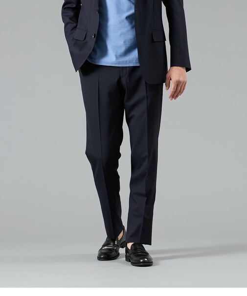 【ストレッチ】SMART MERINO ウエストアジャスト スラックス(セットアップ対応)