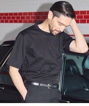 NY CARE FREE カラー 半袖ドレスTシャツ