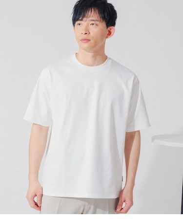 【接触冷感・デイリー・快適】P/SロゴTシャツ