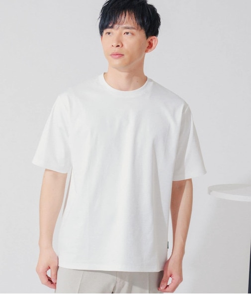 【接触冷感・デイリー・快適】P/SロゴTシャツ