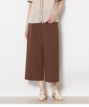 ワイドクロップドパンツ レディース 手洗い可能