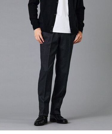 【ストレッチ】SMART MERINO フラノ スラックス