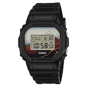 【G-SHOCK】 葛飾北斎 富嶽三十六景 「山下白雨」 DW-5600KHSH25-1JR クォーツ メンズ