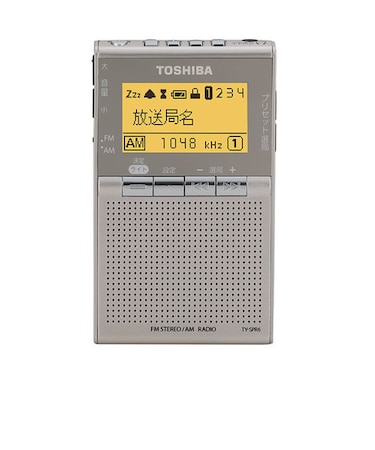 東芝/TOSHIBA/TY-SPR6-N ワイドFM／AMポケットラジオ