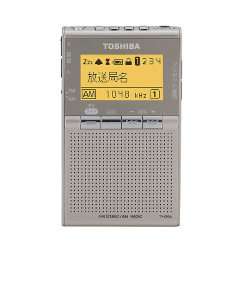 東芝/TOSHIBA/TY-SPR6-N ワイドFM／AMポケットラジオ