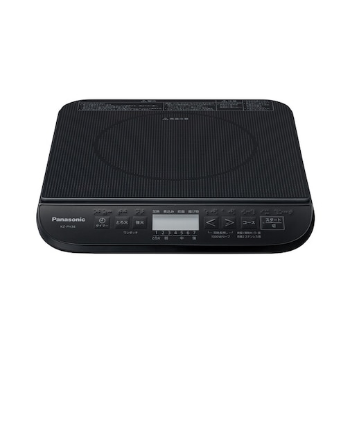 パナソニック/Panasonic/卓上IH調理器【75W相当～1400W/タイマー付/ブラック】/KZ-PH34-K