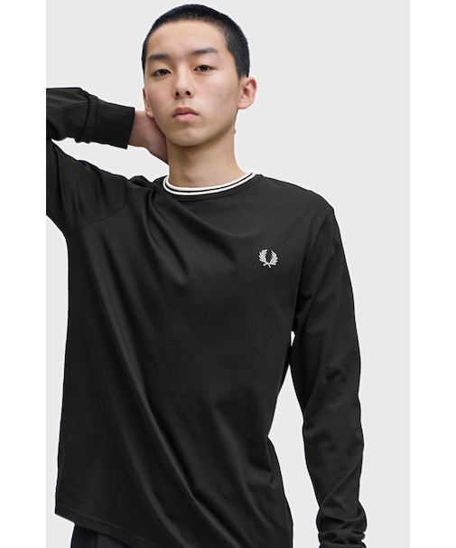 Long Sleeve Twin Tipped T-Shirt - M9602