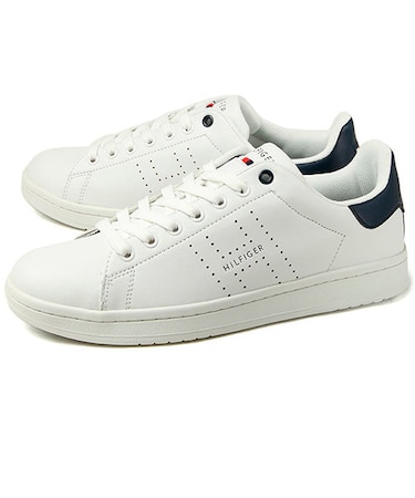 TOMMY HILFIGER トミーヒルフィガー メンズ スニーカー LISTON ホワイトマルチ