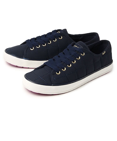 【SALE】Keds×Katespade ケッズケイトスペイド KICKSTART TRX KS QLT NYL(キックスタート TRX KS キルテッド ナイロン) WF65373 ネイビー