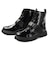 【SALE】【22cm～24cm】DKNY ダナキャランニューヨーク レースアップブーツ AVA ROMA DKN976 ブラック