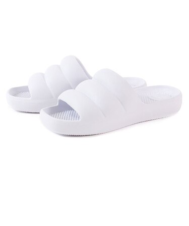 totes トーツ WOMENS MOLDED PUFFY SLIDE with Everywear Technology TS24