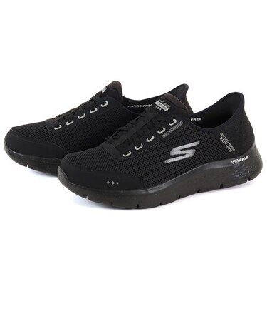 SKECHERS スケッチャーズ SLIP-INS GO WALK FLEX WATERPROOF スリップインズ ゴーウォーク フレックス ウォータープルーフ 216330WW BBK ブラック