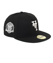 【海外限定 日本未発売】ドジャース キャップ 帽子NEW ERA ニューエラ 59FIFTY Los Angeles Dodgers UPSIDE DOWN ブラック/ホワイト