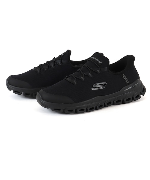 SKECHERS スケッチャーズ SLIP-INS スリップインズ グライドステップ ゼフィール 233011 BBK GRY NVY