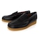 Clarks Originals クラークス オリジナルズ WALLABEE LOAFER レディース ワラビーローファー 26177721 ブラックスムースレザー