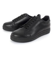 6cmUP シークレットシューズHI BROTHER ハイブラザー メンズ レザースニーカー ローカット HB-010 ブラック