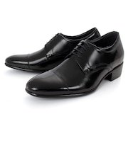 7cmUP シークレットシューズDr SHOES ドクターシューズ メンズ ビジネスシューズ ストレートチップ KK1-102 ブラック