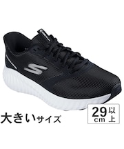 大きいサイズ【29cm 30cm 31cm】SKECHERS スケッチャーズ SLIP-INS スリップインズ ゴーラン ナウ ストーバー 220381 BKW ブラック/ホワイト