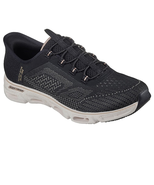 SKECHERS スケッチャーズ SLIP-INS スリップインズ グライドステップ グラティファイ ペース 104610 BKGD NTGD