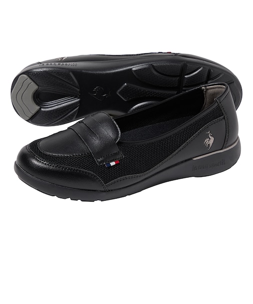 le coq sportif ルコック LCS ヴォーヌ LU5FSN77LZ-BKBK ブラック/ブラック