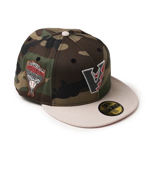 【海外限定 日本未発売】アリゾナ ダイヤモンドバックス キャップ 帽子 NEW ERA ニューエラ アップサイドダウン 59FIFTY