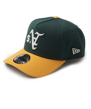 【海外限定 日本未発売】アスレチックス キャップ 帽子 NEW ERA ニューエラ アップサイドダウン 9FORTY A-Frame