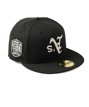 【海外限定 日本未発売】アスレチックス キャップ 帽子 NEW ERA ニューエラ アップサイドダウン 59FIFTY