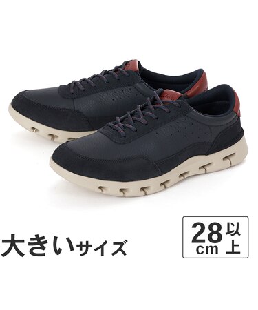 大きいサイズ【28cm~30cm】Clarks クラークス NATURE X ONE ネイチャー X ワン 26176762 ネイビーレザー