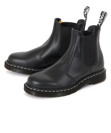 Dr.Martens ドクターマーチン 2976 WS 2976 ホワイトステッチ チェルシーブーツ 26257001 ブラック
