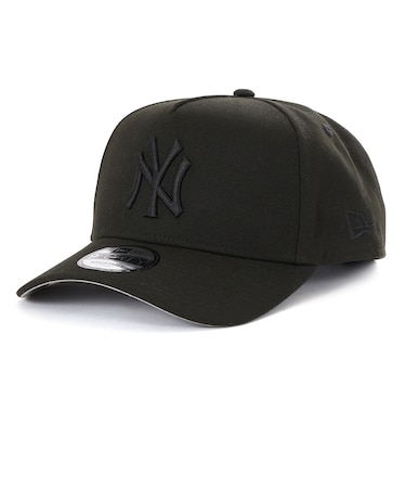 【海外限定 日本未発売】ニューヨーク ヤンキース キャップ 帽子NEW ERA ニューエラ 9FORTY A-Frame ブラック/ブラック