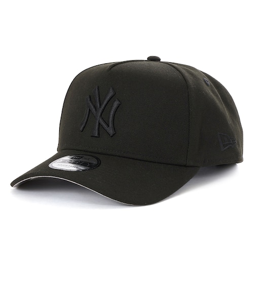 【海外限定 日本未発売】ニューヨーク ヤンキース キャップ 帽子NEW ERA ニューエラ 9FORTY A-Frame ブラック/ブラック