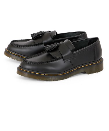 Dr.Martens ドクターマーチン ADRIAN YS エイドリアン イエローステッチ 22209001 ブラック