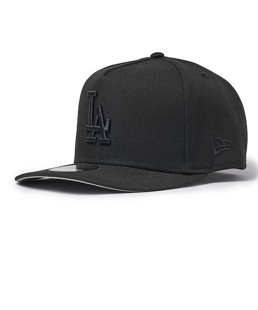 【海外限定 日本未発売】NEW ERA ニューエラ ロサンゼルス・ドジャース キャップ 帽子 9FIFTY A-Frame ブラック/ブラック