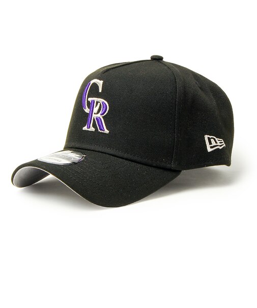 【海外限定 日本未発売】NEW ERA ニューエラ コロラド・ロッキーズ キャップ 帽子 9FORTY ブラック
