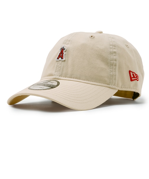 【海外限定 日本未発売】NEW ERA ニューエラ ロサンゼルス・エンゼルス キャップ 帽子 9TWENTY アイボリー