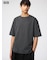 エアリズムコットンオーバーサイズTシャツ/5分袖