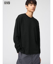 エアリズムコットンクルーネックTシャツ