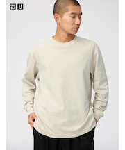 エアリズムコットンクルーネックTシャツ