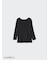 ヒートテックUネックTシャツ/9分袖