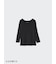 ヒートテックUネックTシャツ/9分袖