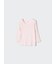 ヒートテックUネックTシャツ/9分袖