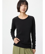 超極暖ヒートテッククルーネックT