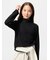 GIRLS ヒートテックコットンハイネックTシャツ長袖