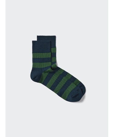 ハーフソックス/ボーダー